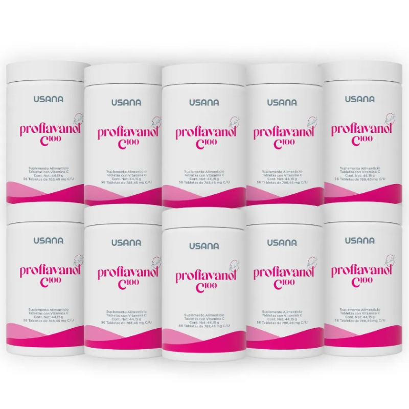 Paquete Proflavanol C100 de USANA por Mejor a Cada Paso Productos 11 x 10