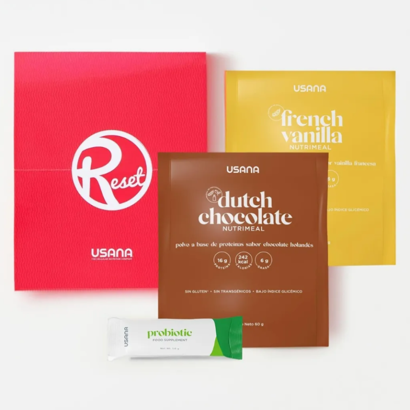 Reset Kit Chocolate / Vainilla USANA por Mejor a Cada Paso